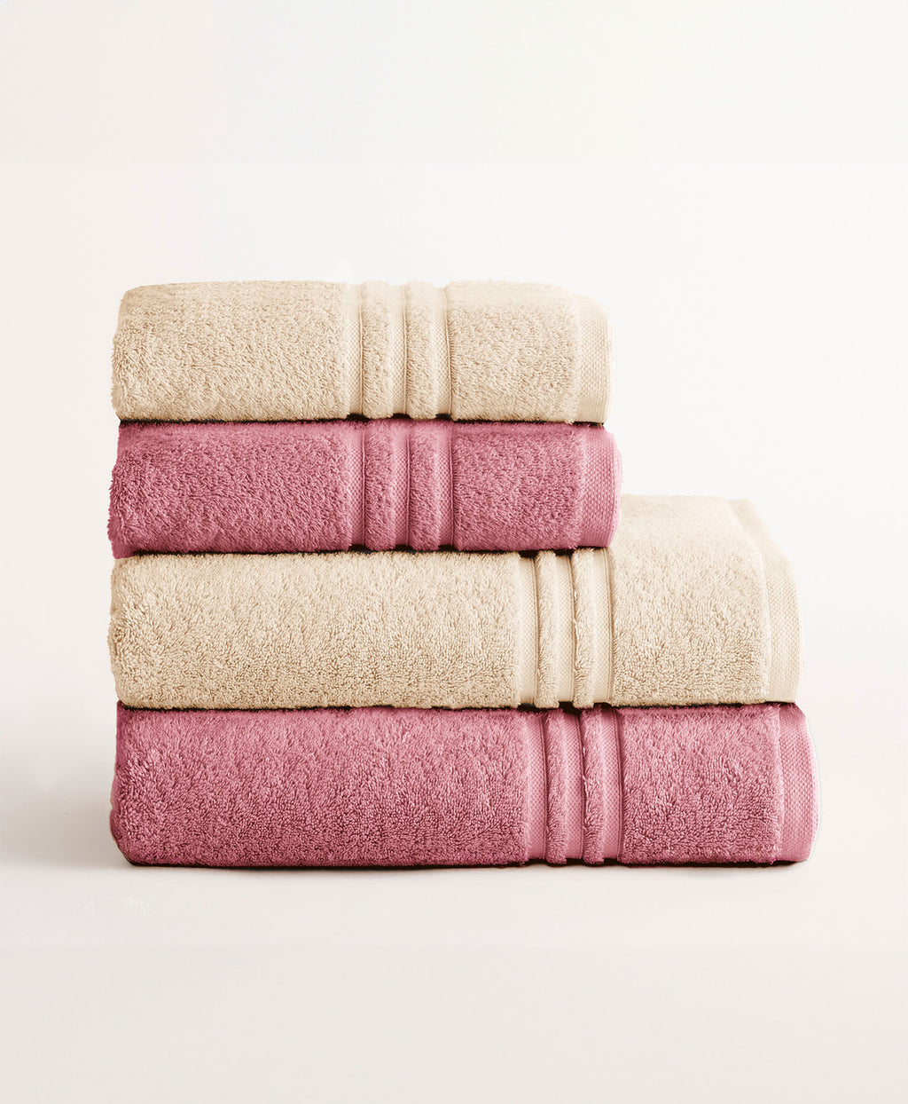Pack bicolor Beige-Rose