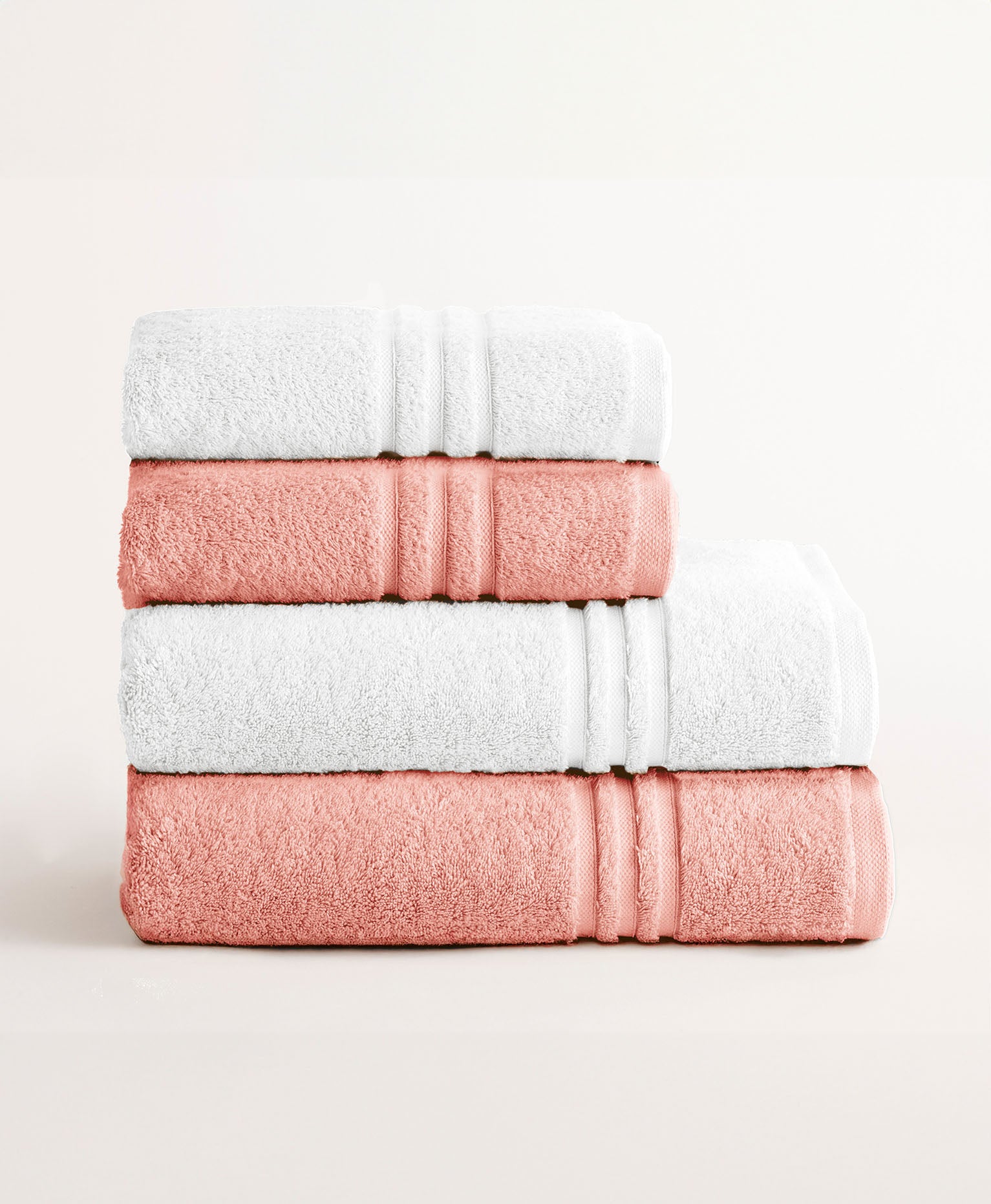 Pack bicolor Blanco-Coral