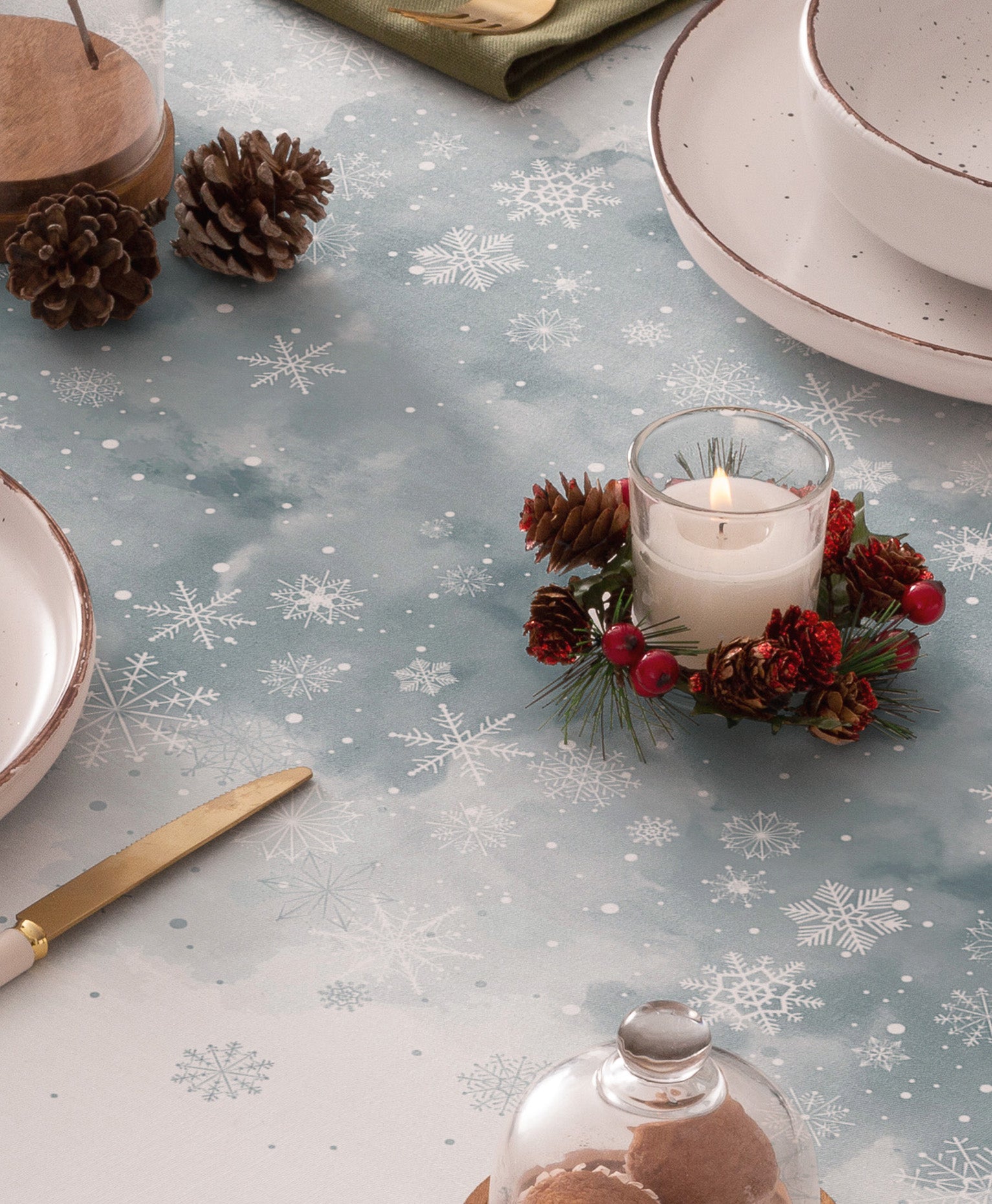 Mantel navidad Kristoff Verde, mantel muñecos de nieve, mantel navidad muñeco de nieve, mantel navidad olaf, mantel navidad snowman
