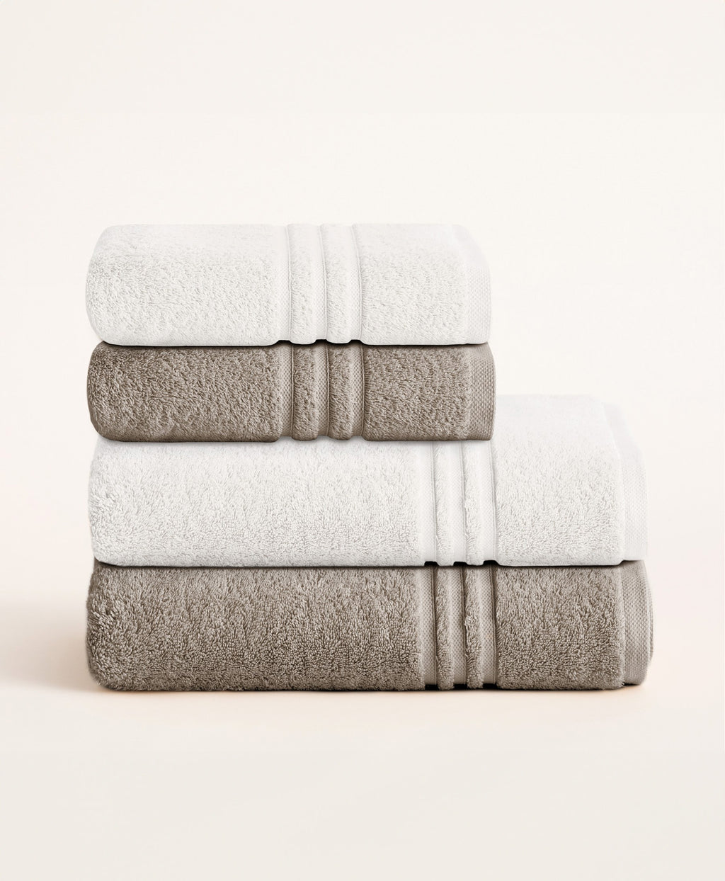 Pack bicolor Blanco-Taupe 700 gr