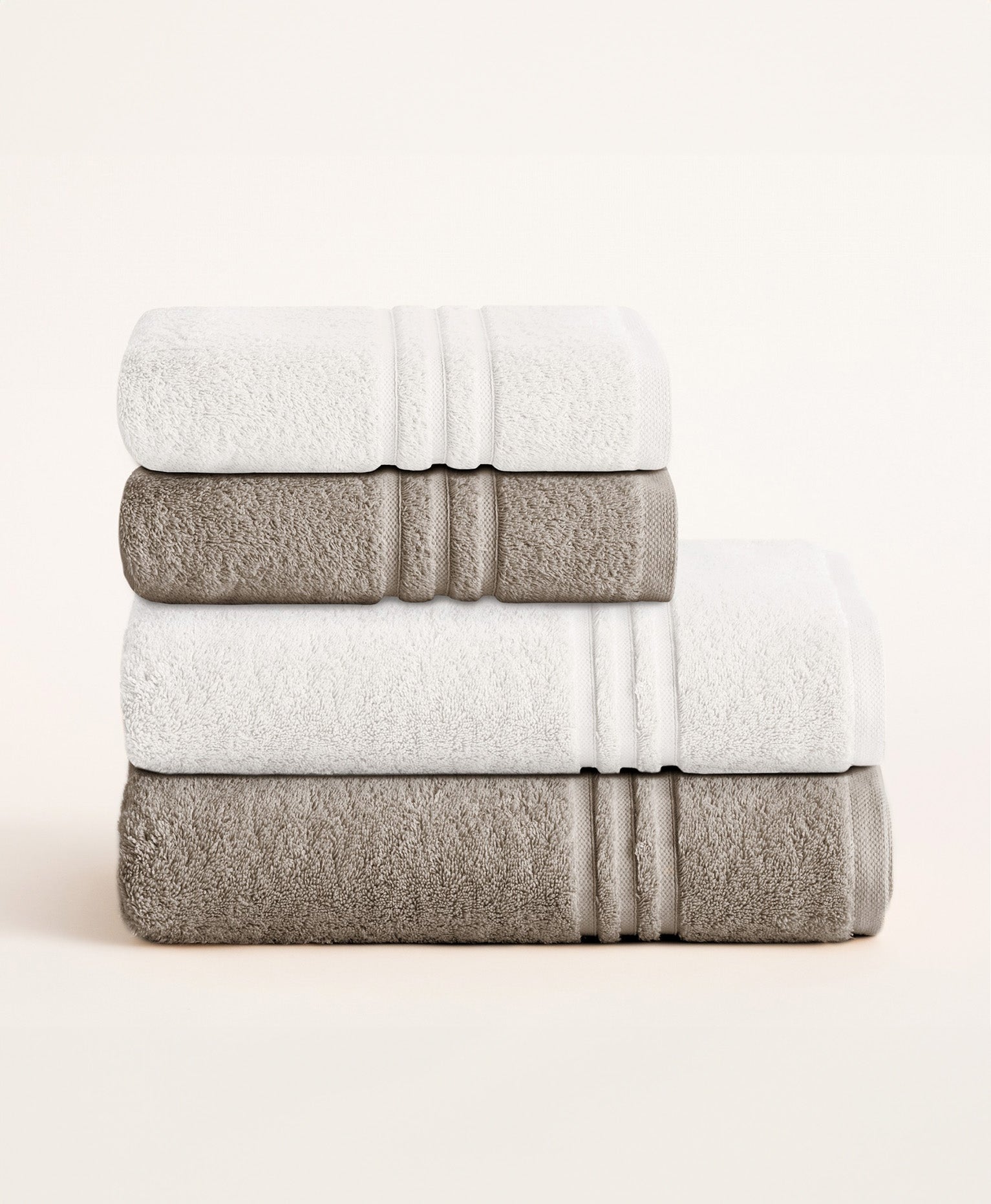 Pack bicolor Blanco-Taupe 700 gr