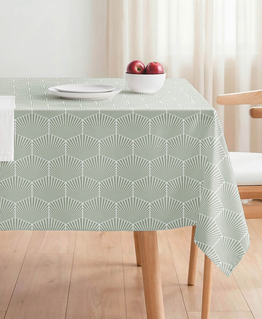 Mantel antimanchas Alba Olive