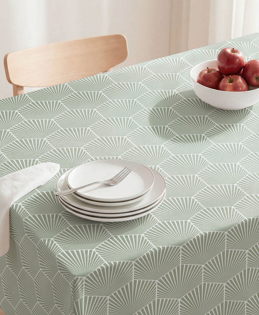Mantel antimanchas Alba Olive