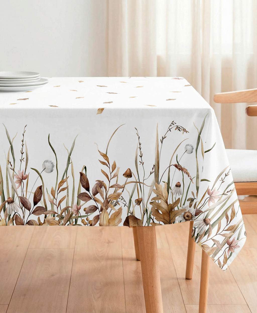 Mantel antimanchas Kairo Ocre