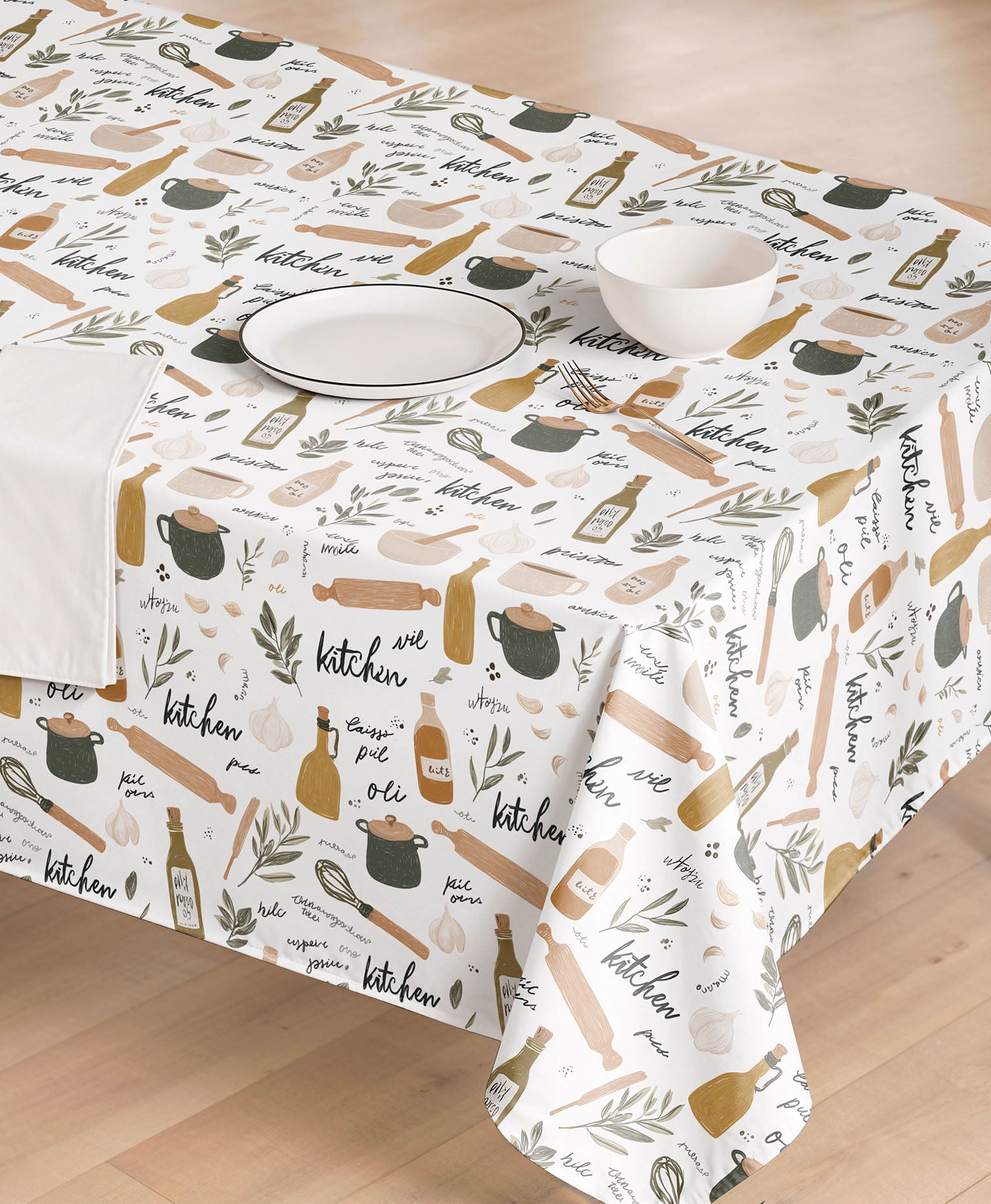 Mantel resinado Kitchen Ocre