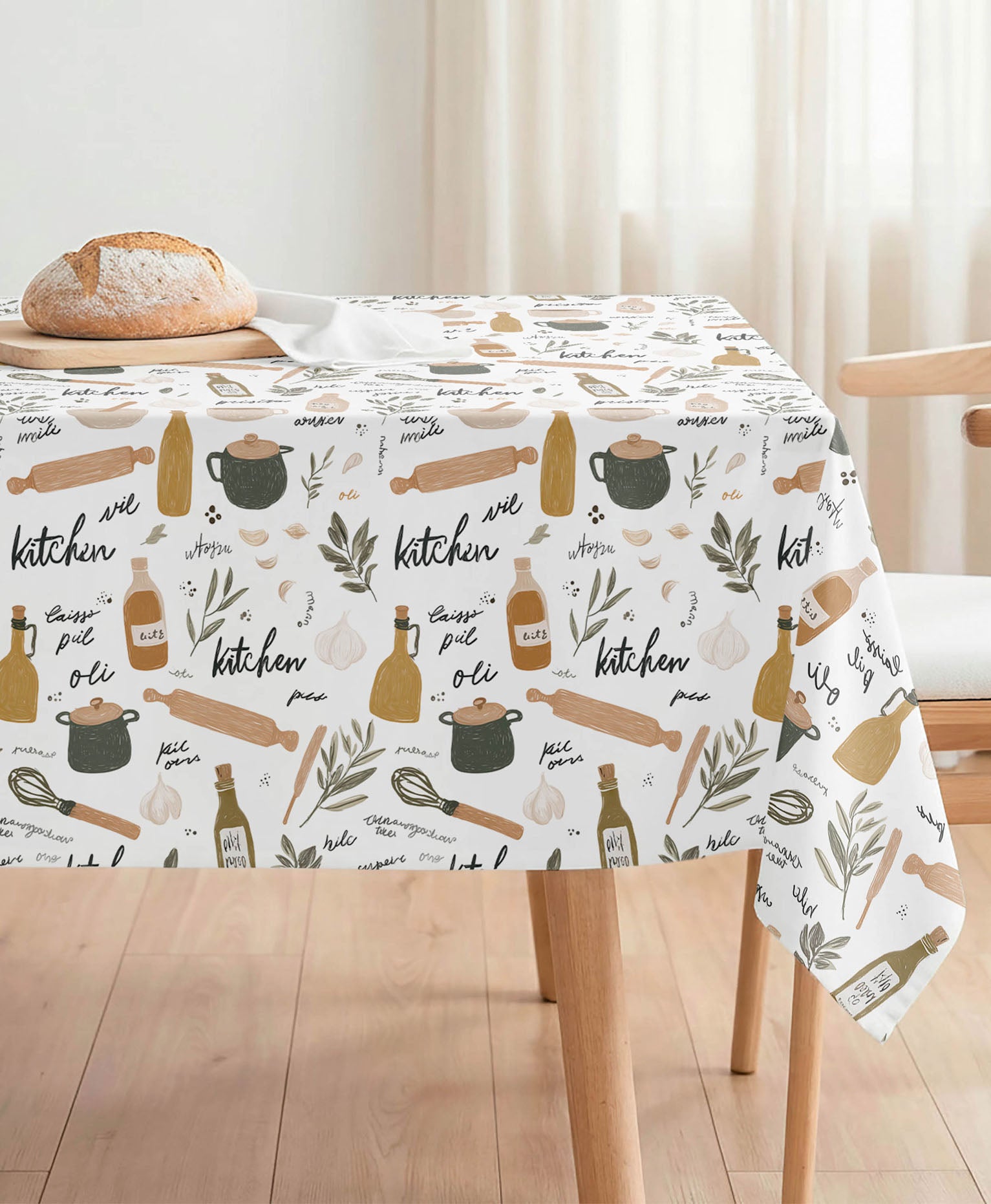 Mantel resinado Kitchen Ocre