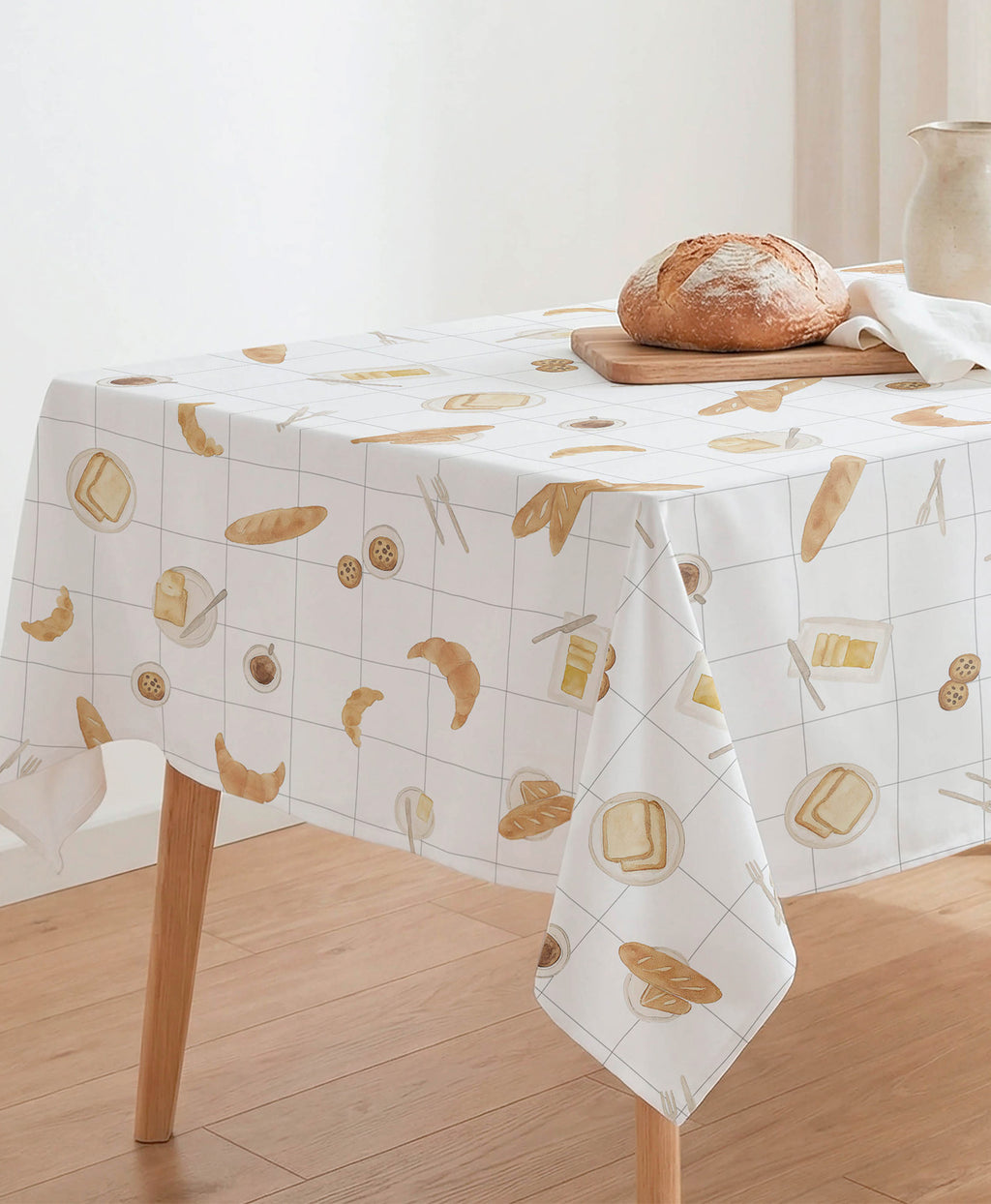 Mantel resinado Baguete Beige