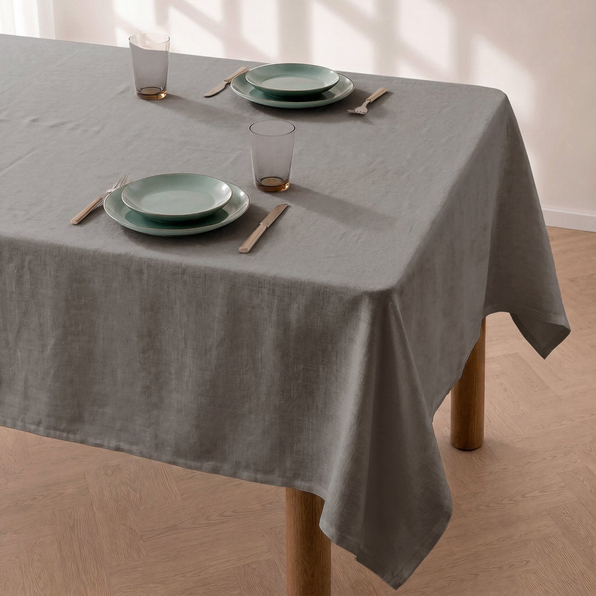 Mantel Antimanchas Trim Grey