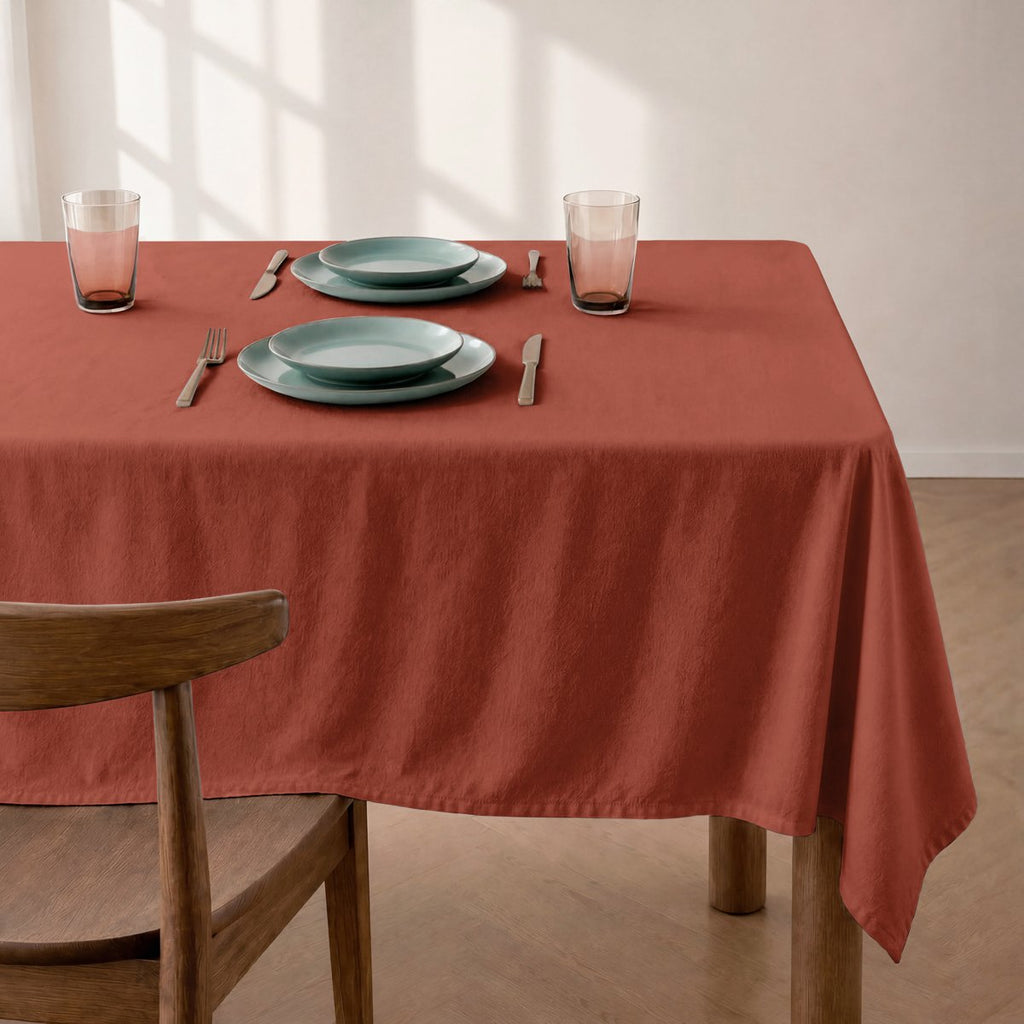 Mantel Antimanchas Trim Terracota