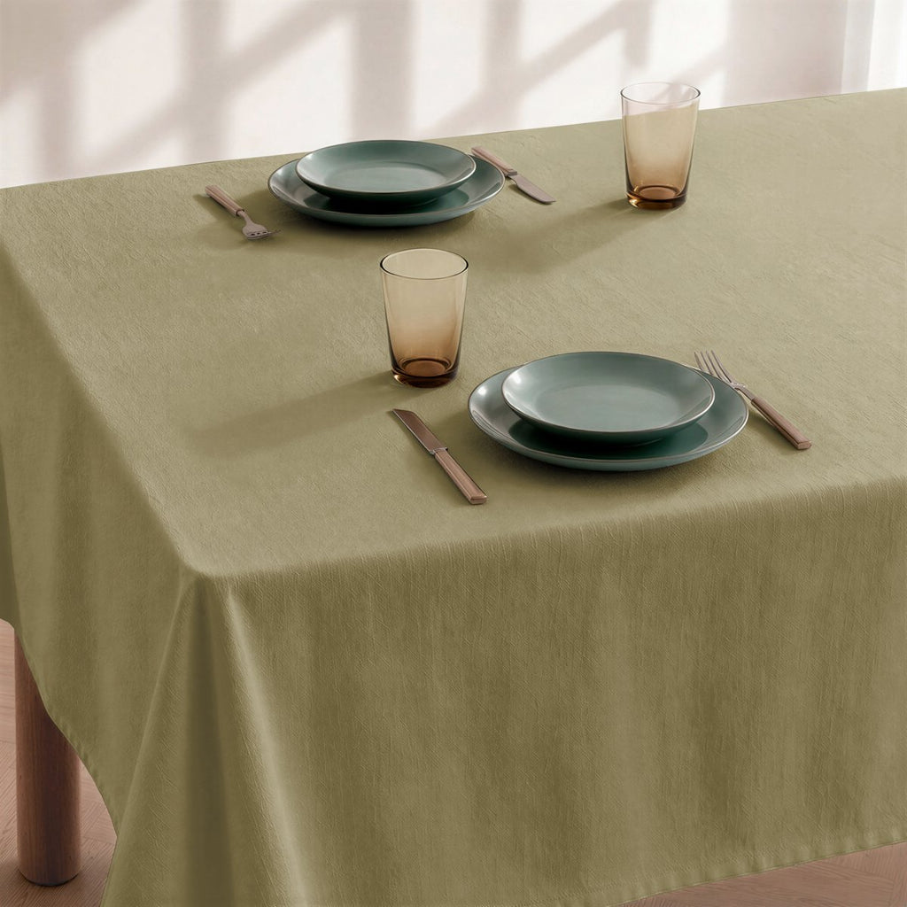 Mantel Antimanchas Trim Olive