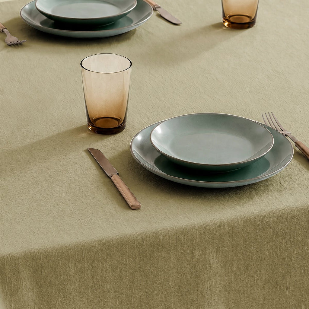Mantel Antimanchas Trim Olive