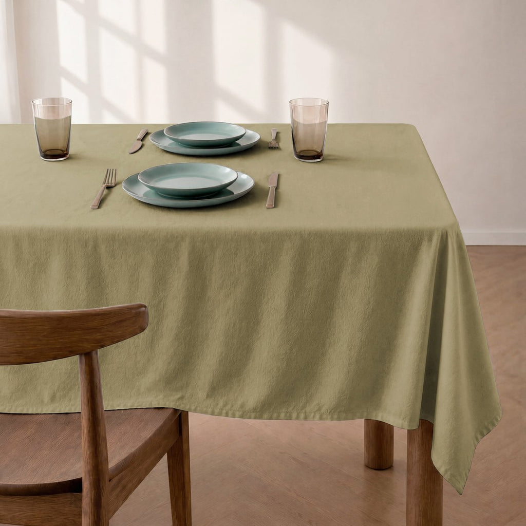 Mantel Antimanchas Trim Olive