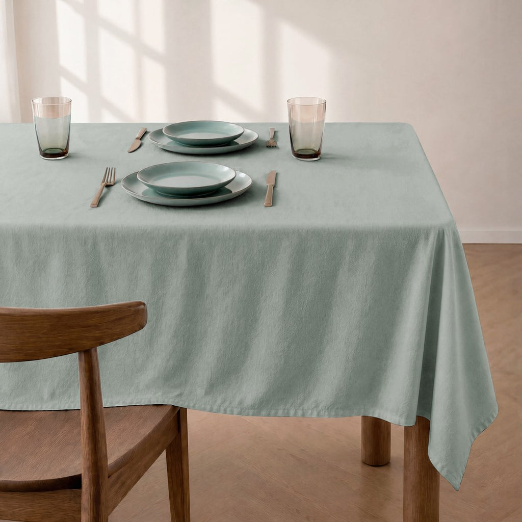 Mantel Antimanchas Trim Aqua