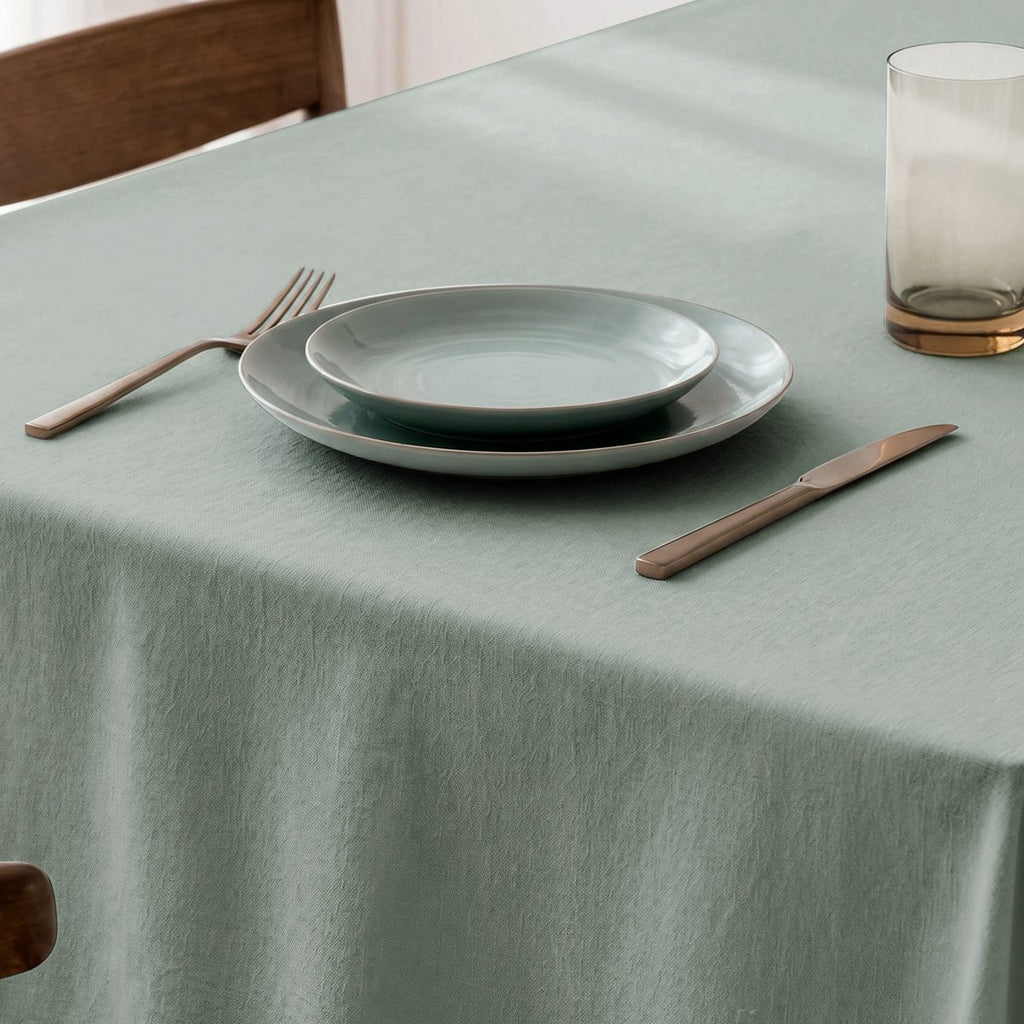 Mantel Antimanchas Trim Aqua