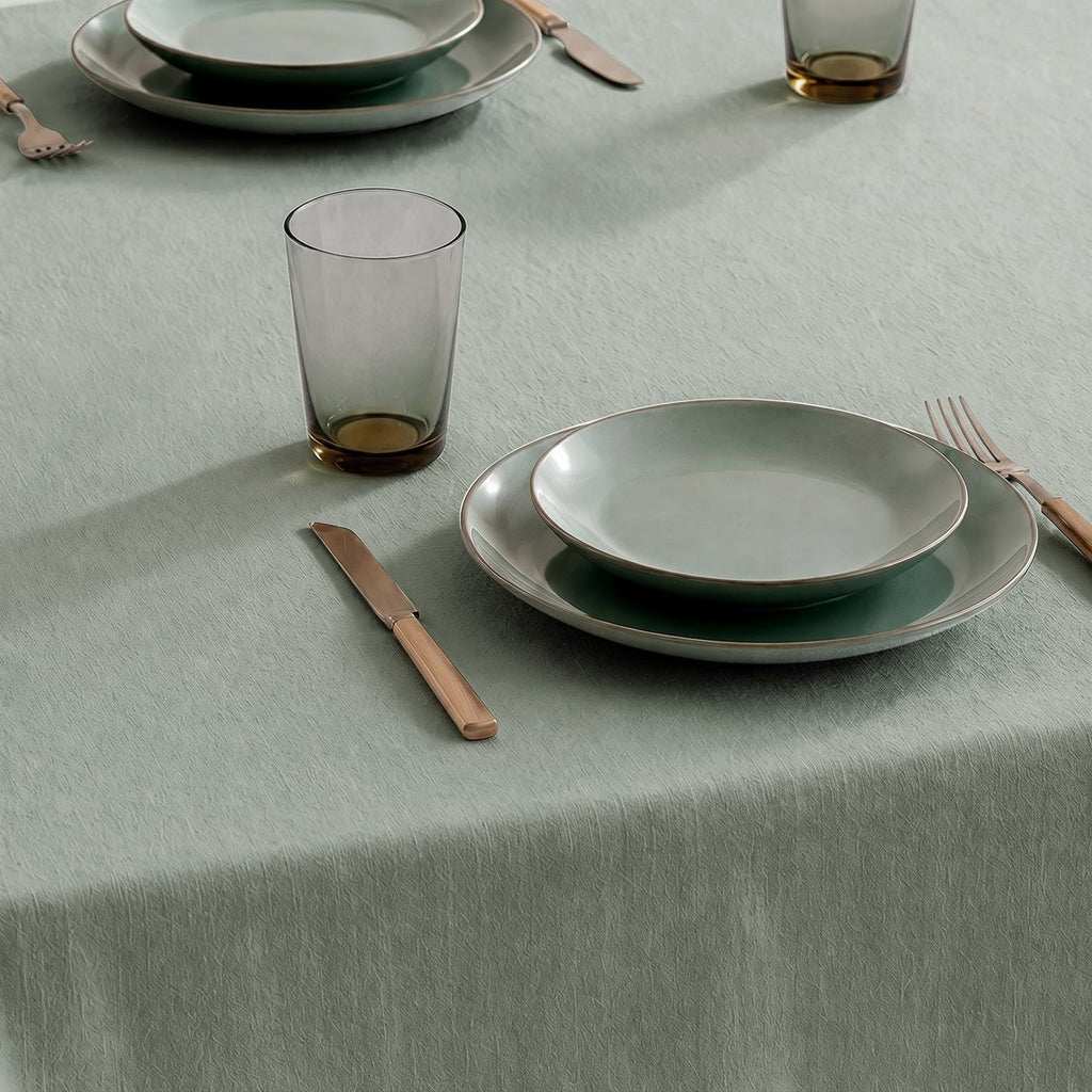 Mantel Antimanchas Trim Aqua