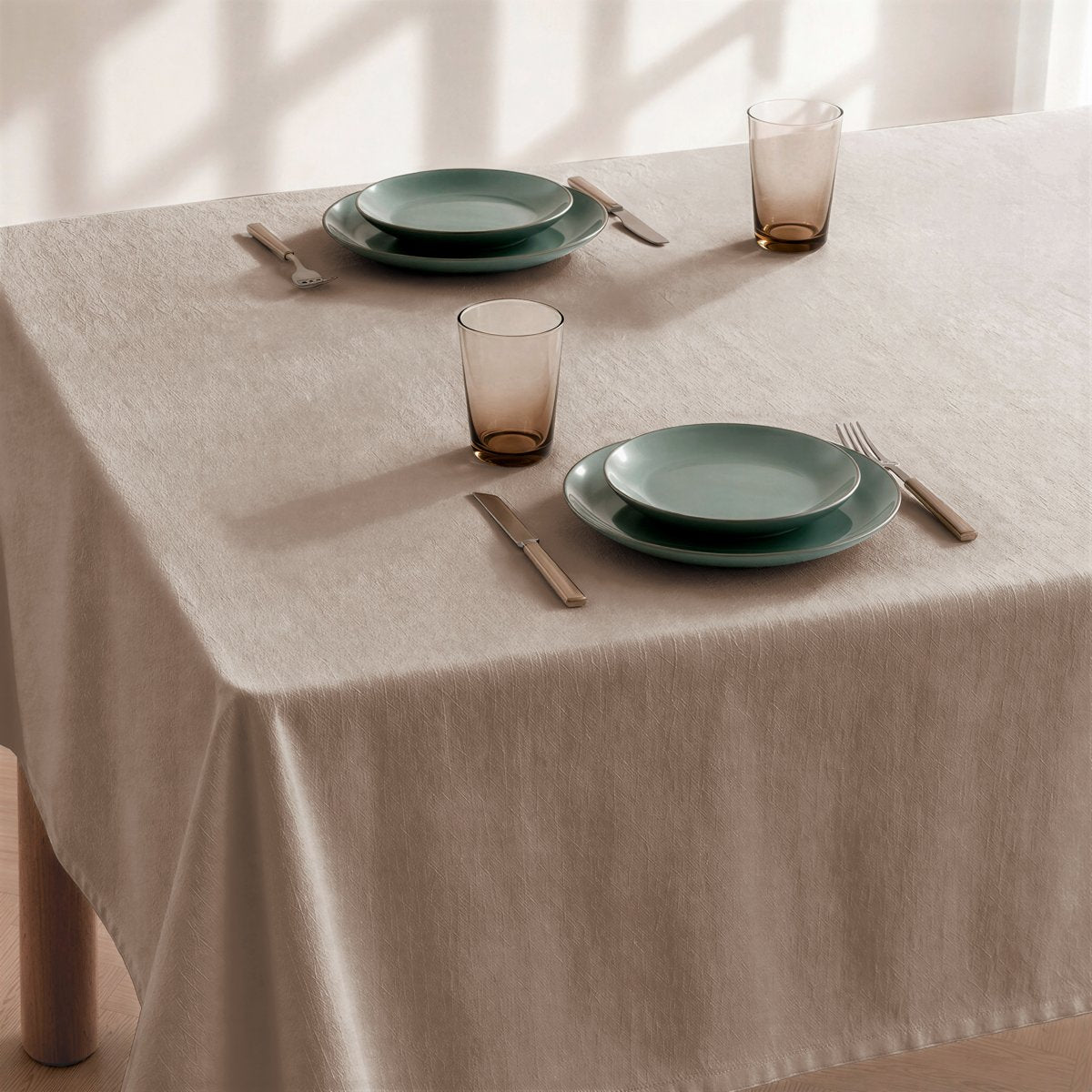 Mantel Antimanchas Trim Moka