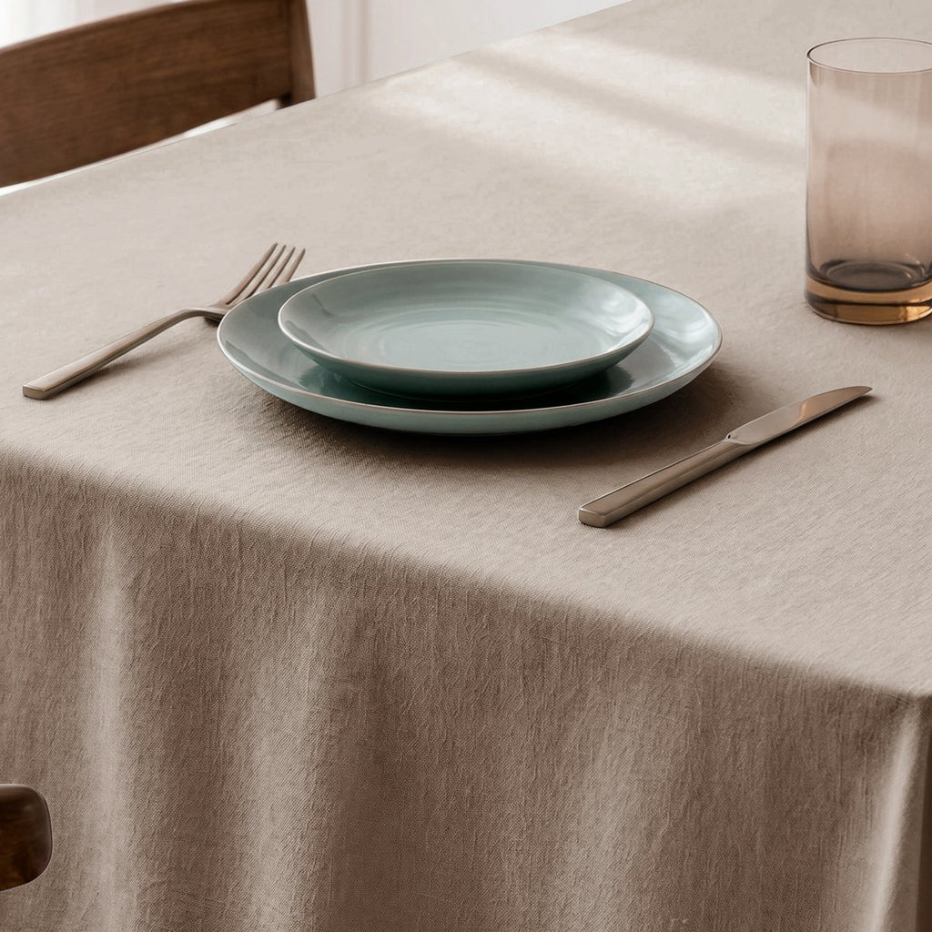 Mantel Antimanchas Trim Moka