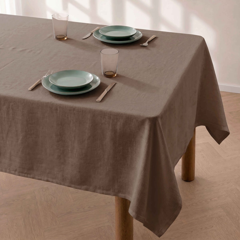 Mantel Antimanchas Trim Brown