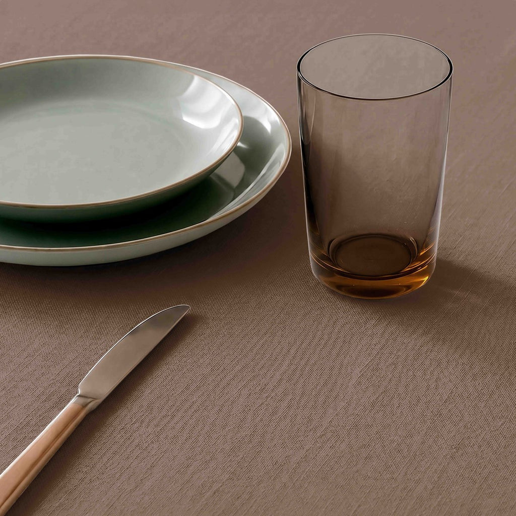 Mantel Antimanchas Trim Brown