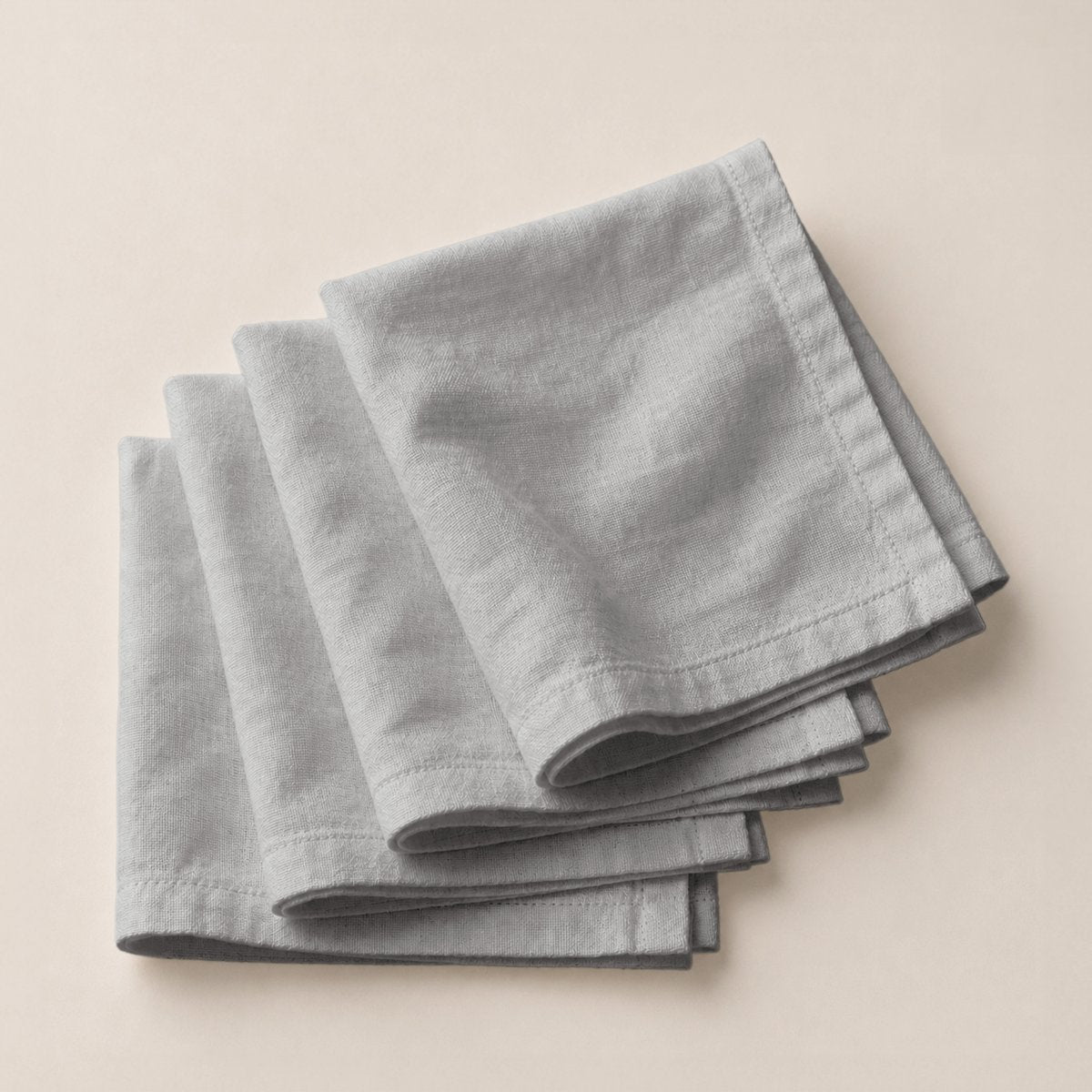 Pack 4 Servilletas Trim Pearl
