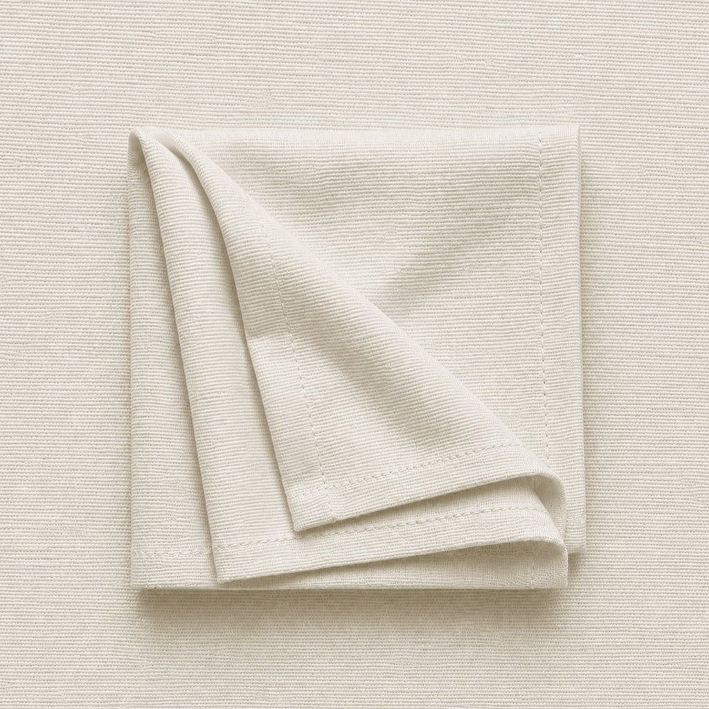 Pack 4 Servilletas Trim Ivory