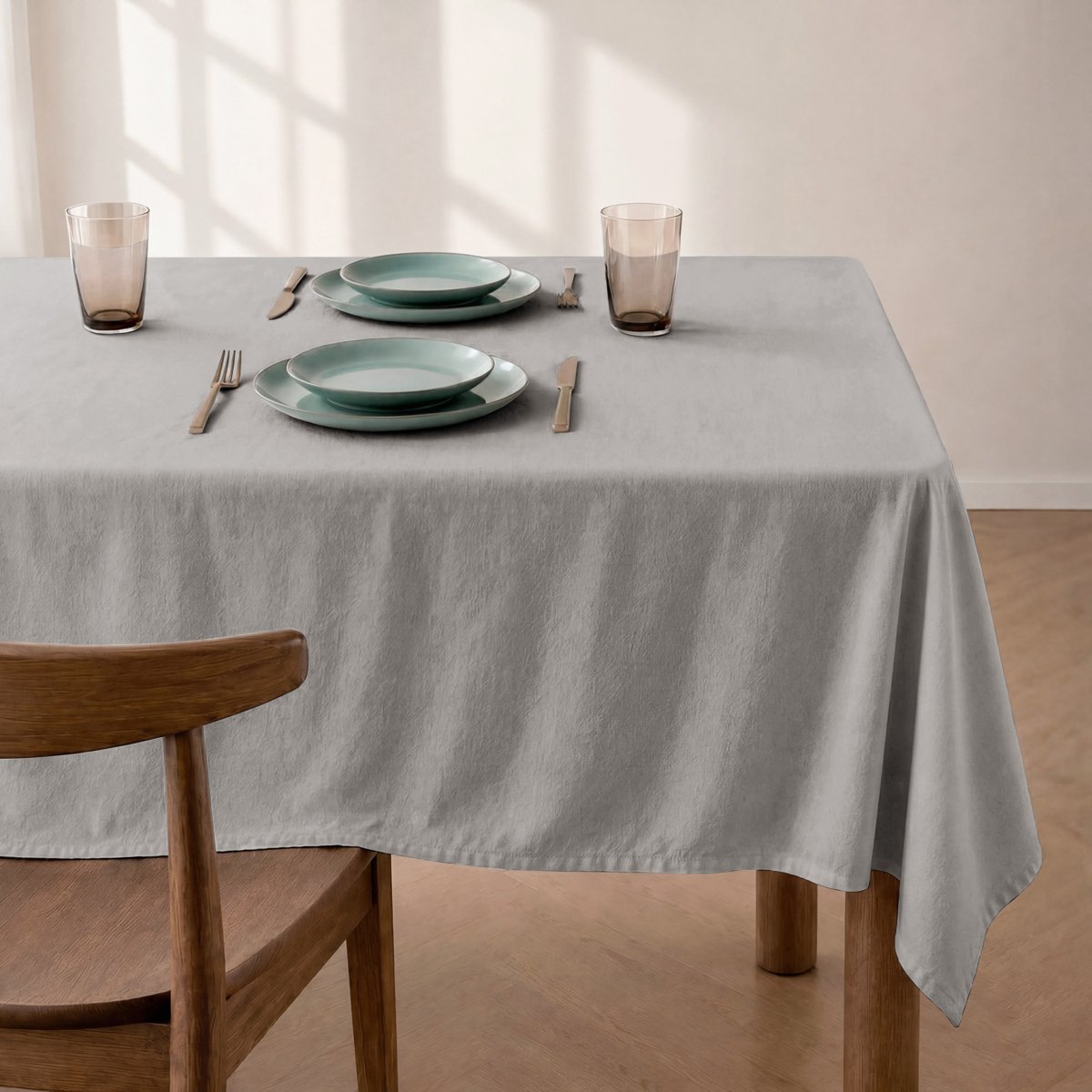 Mantel Antimanchas Trim Pearl