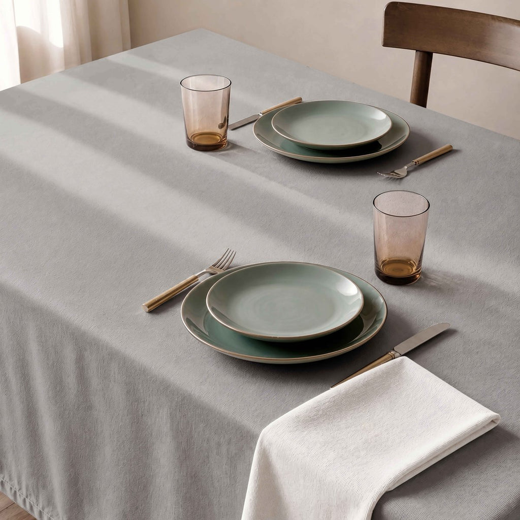 Mantel Antimanchas Trim Pearl
