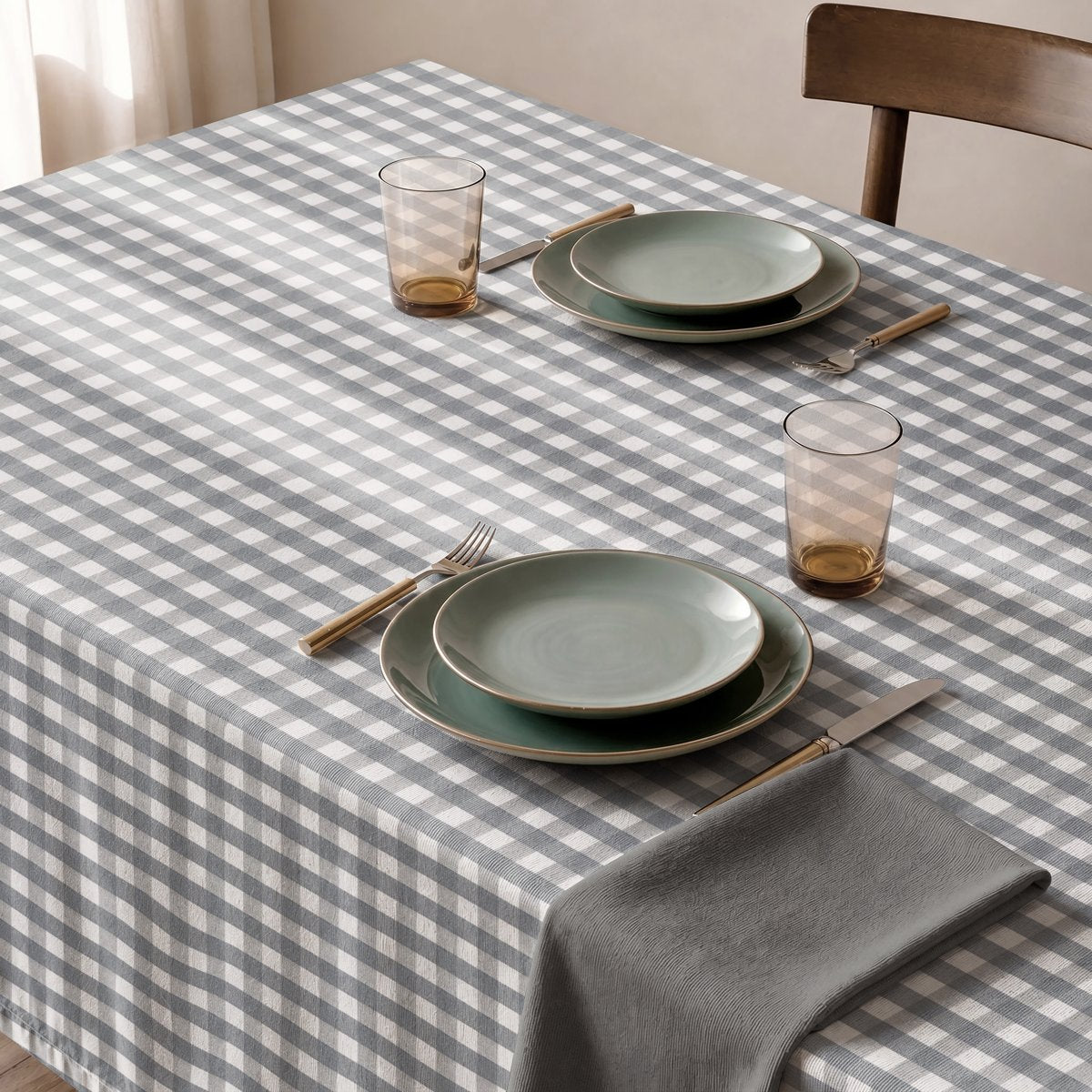 Mantel Antimanchas Ibiza Gris Claro