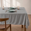 Mantel Antimanchas Rayas Gris y Perla · Horizon