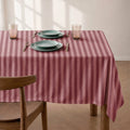 Mantel Antimanchas Rayas Rojo y Rosa · Horizon