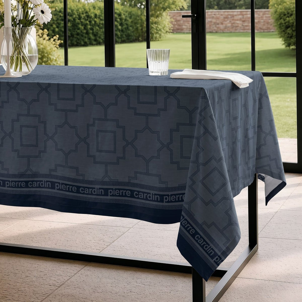Mantel Antimanchas Couture Blue · Pierre Cardin