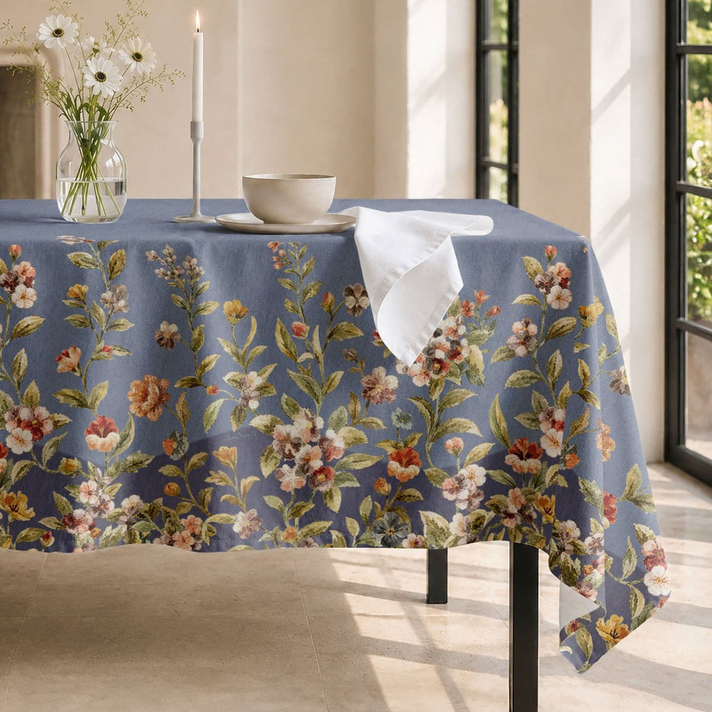 Mantel Antimanchas Emilie Azul · Pierre Cardin