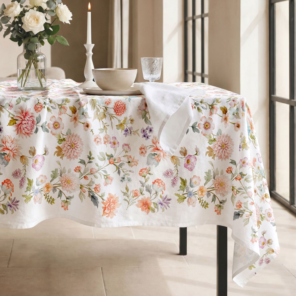 Mantel Antimanchas Rosee Multicolor · Pierre Cardin
