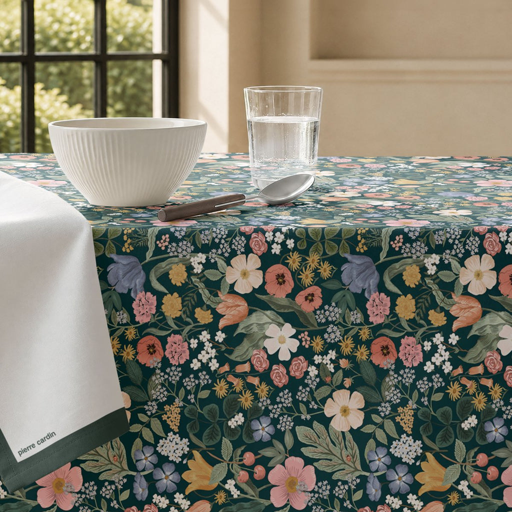 Mantel Antimanchas Soleil Verde · Pierre Cardin