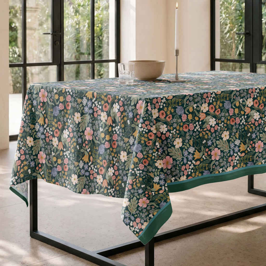 Mantel Antimanchas Soleil Verde · Pierre Cardin