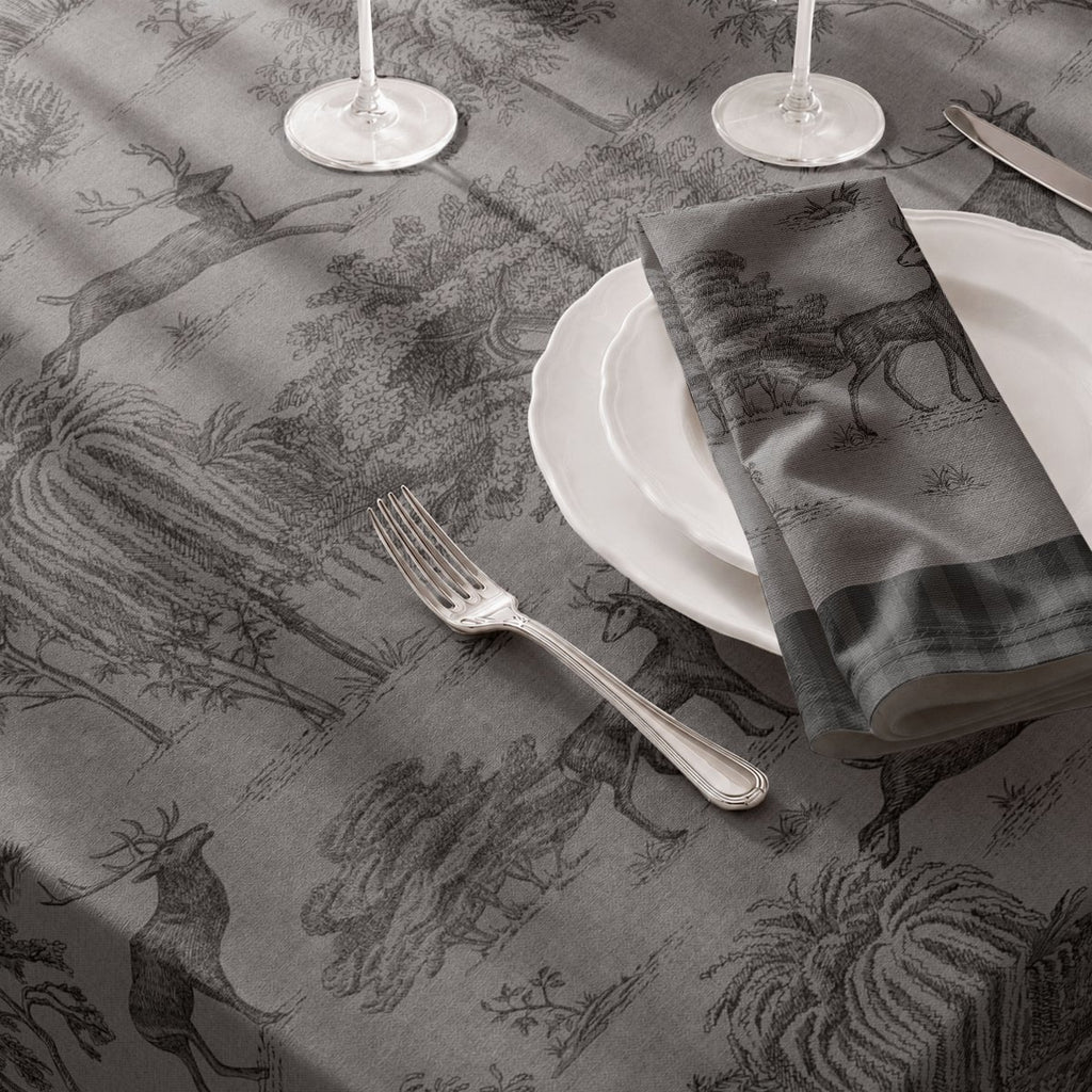 Mantel Antimanchas Vivienne Antracita · Pierre Cardin