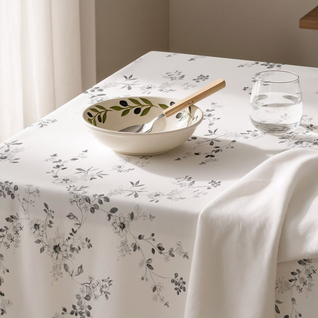 Mantel Antimanchas Beaumont White · Pierre Cardin