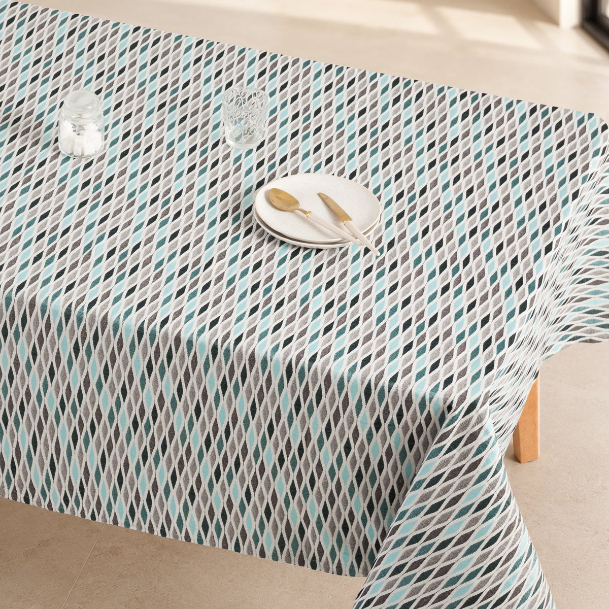 Mantel Jacquard Adeline Azul · Pierre Cardin