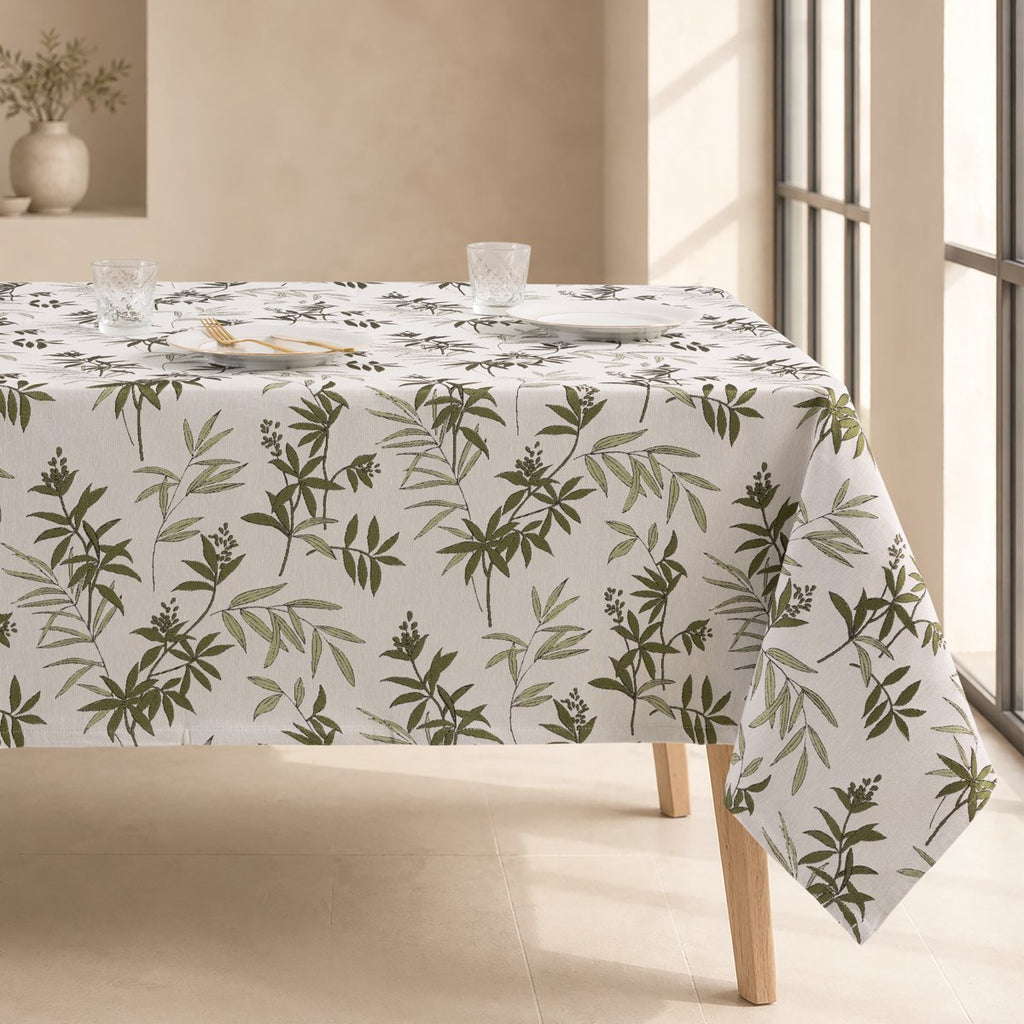 Mantel Jacquard Charlotte Verde · Pierre Cardin