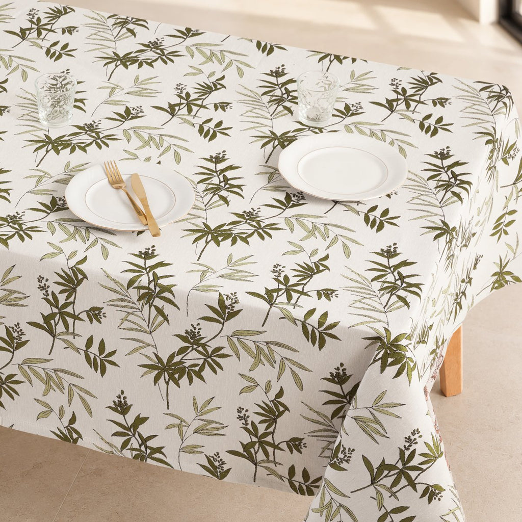 Mantel Jacquard Charlotte Verde · Pierre Cardin