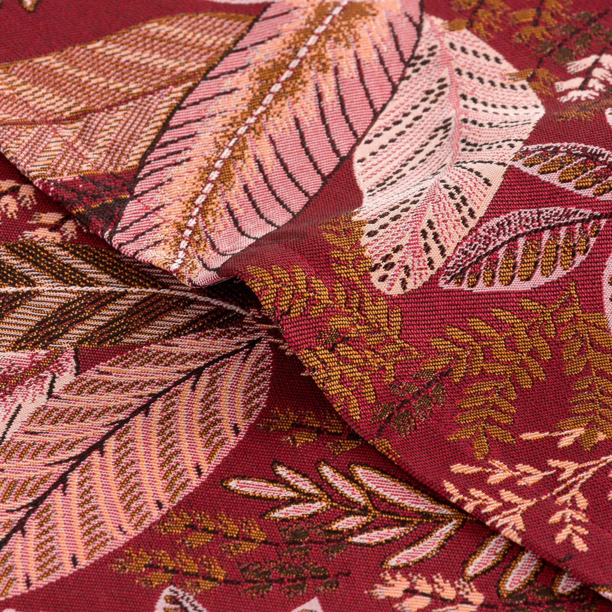 Mantel Jacquard Évora Rojo · Pierre Cardin