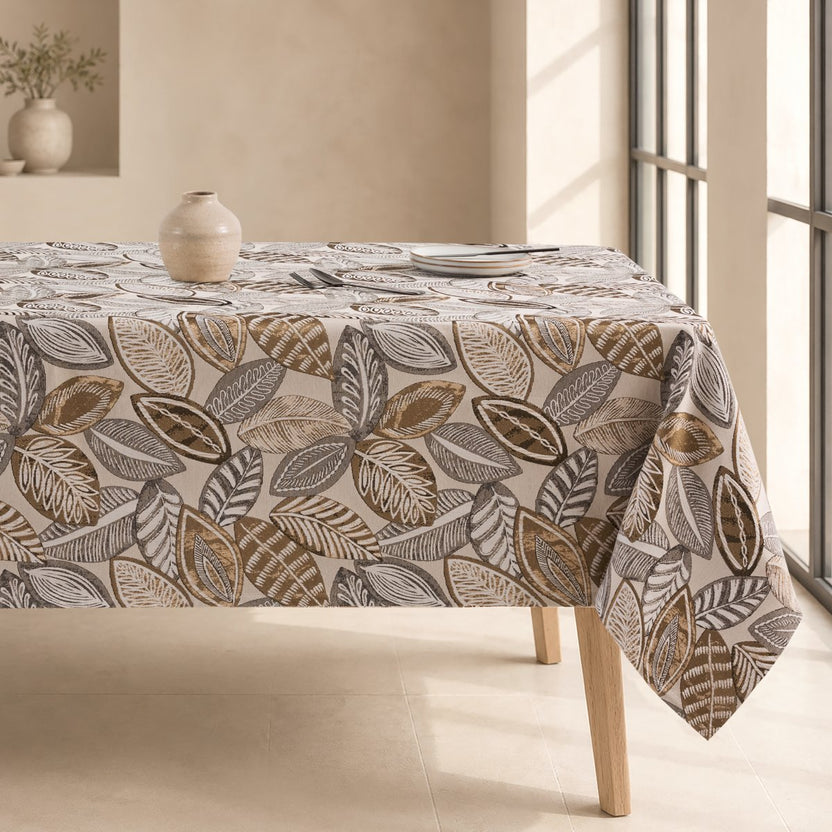 Mantel Jacquard Sirocco Beige · Pierre Cardin