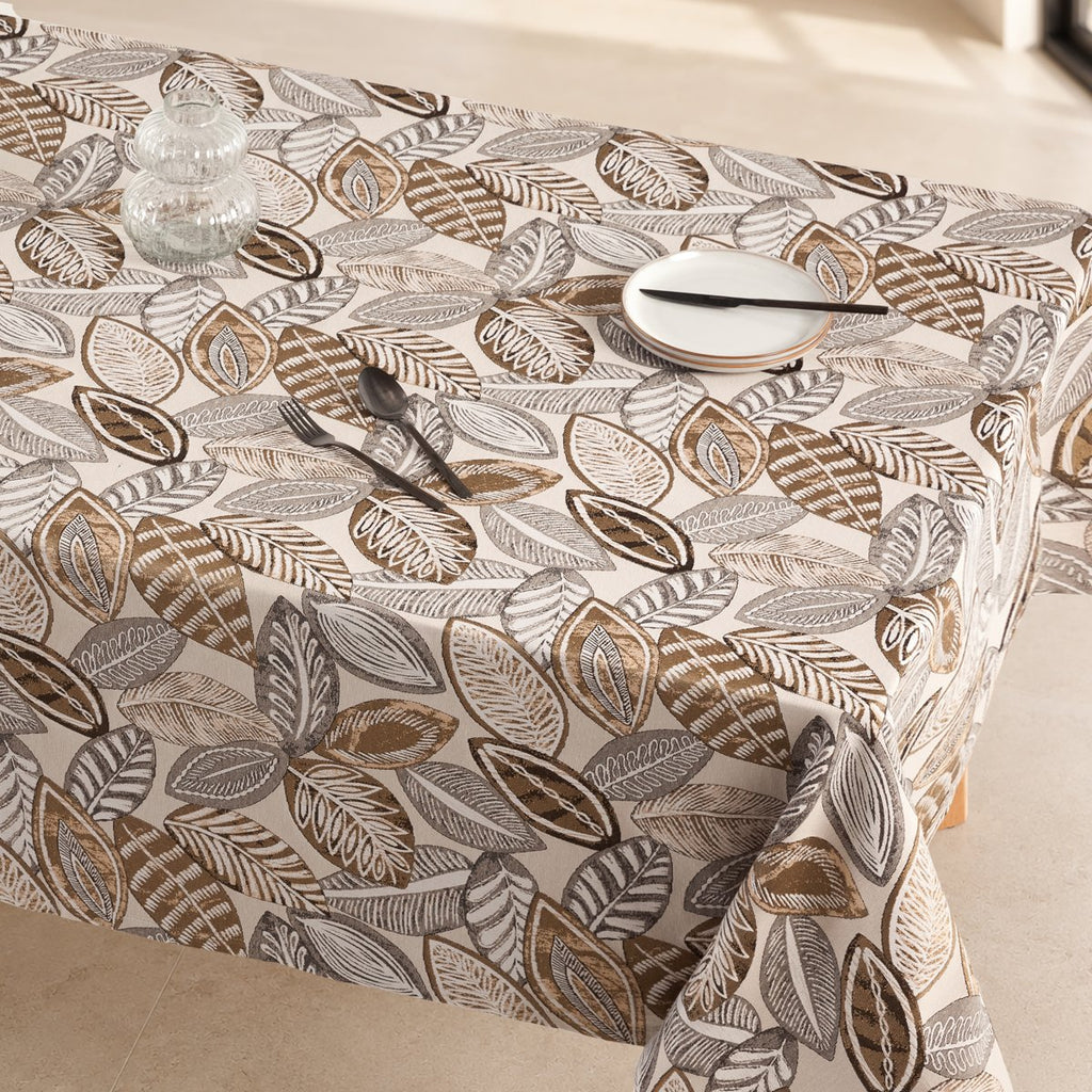 Mantel Jacquard Sirocco Beige · Pierre Cardin