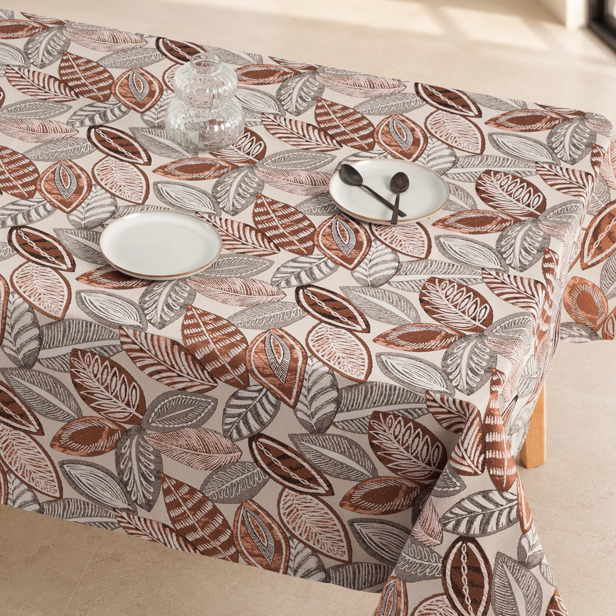 Mantel Jacquard Sirocco Teja · Pierre Cardin