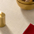 Mantel Navidad Jacquard Grenat Oro · Pierre Cardin