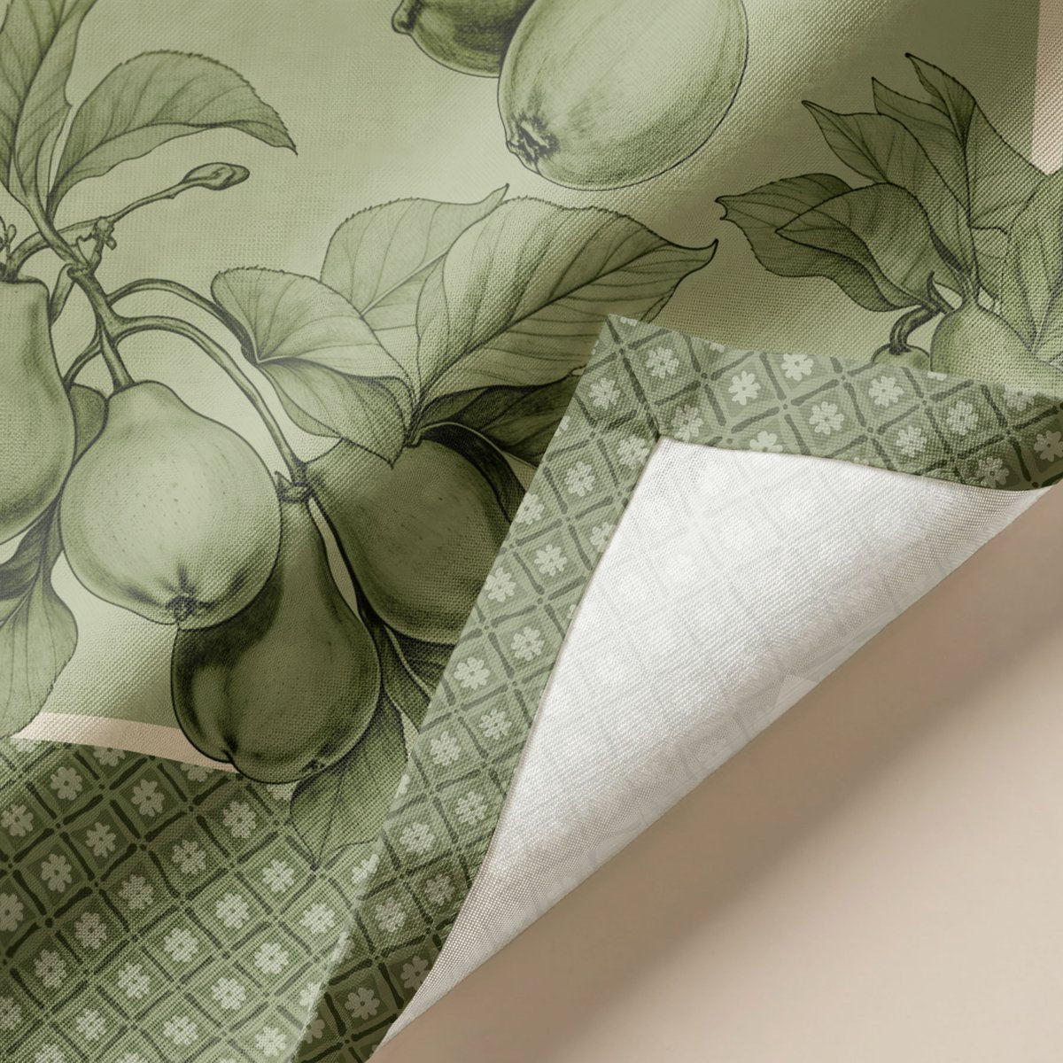 Pack 4 Servilletas Antimanchas Claire Verde · Pierre Cardin