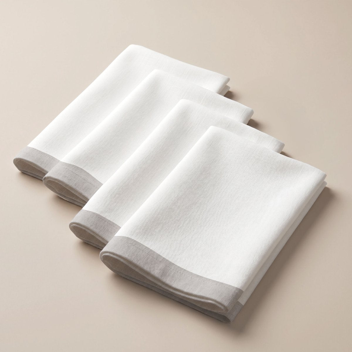 Pack 4 Servilletas Essence Perla