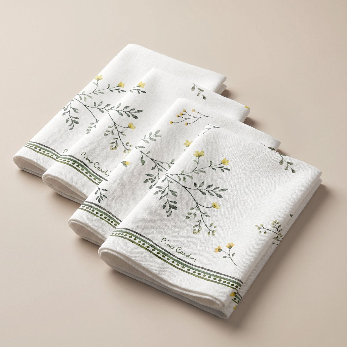 Pack 4 Servilletas Jasmin Verde