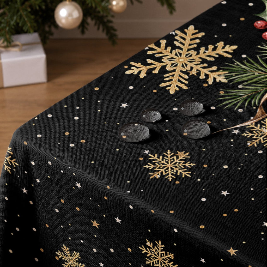 Mantel de Navidad Bruma Black · Pierre Cardin