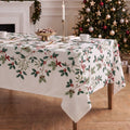 Mantel de Navidad Enebro Green-Red · Pierre Cardin